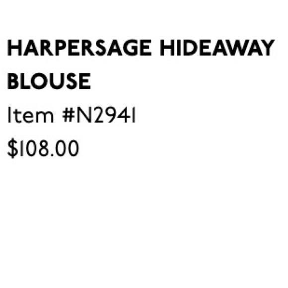 HarperSage - Hide Away Blouse - XS - Picture 5 of 6